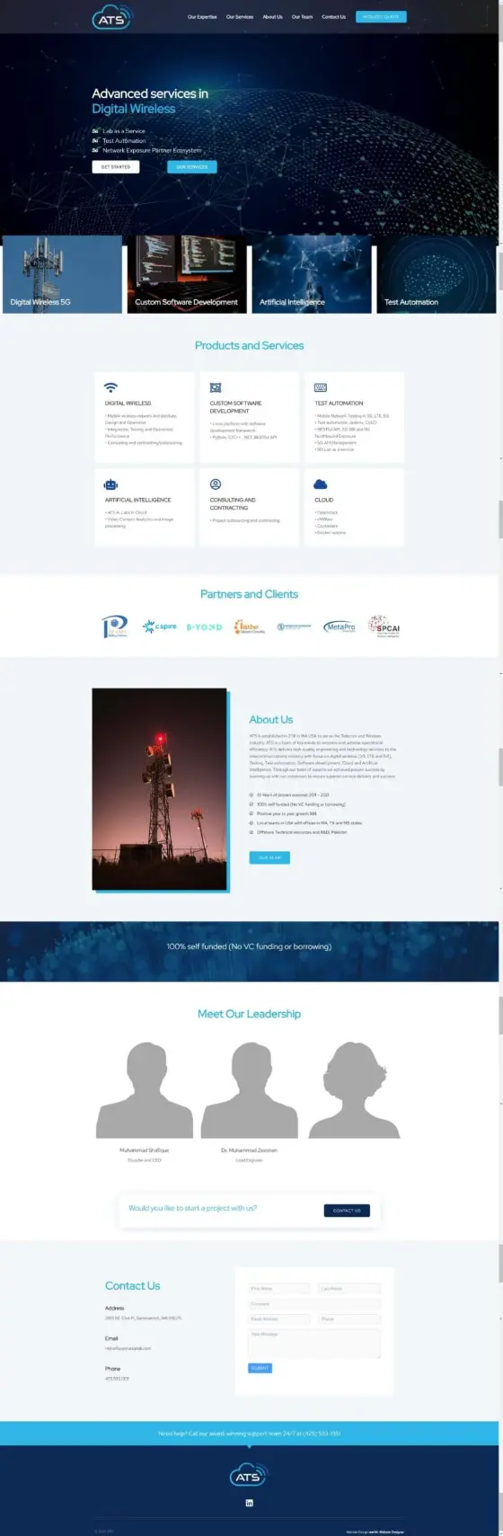 ATS Labs website