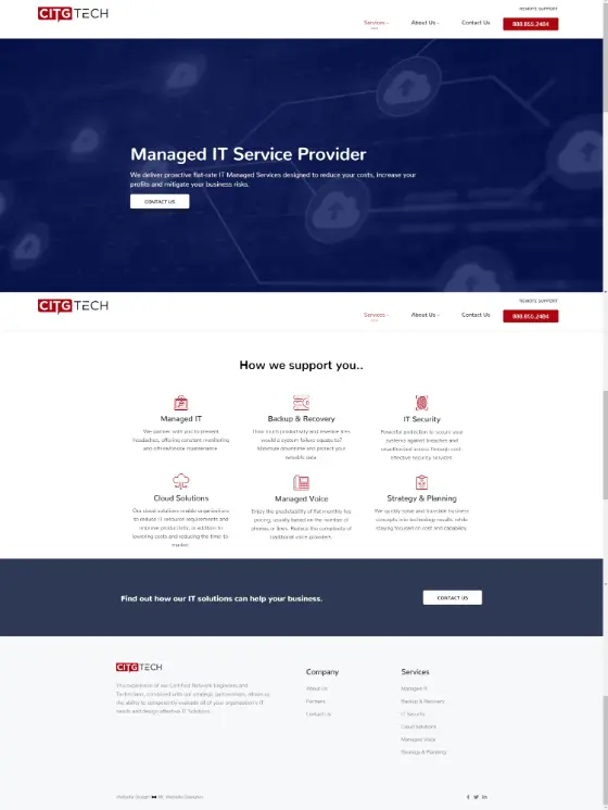 CITG Tech website