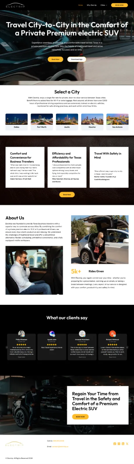 Electrip website