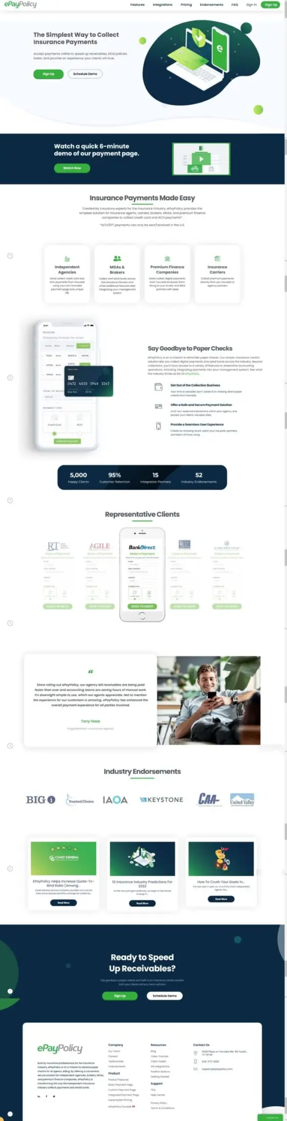 ePayPolicy website