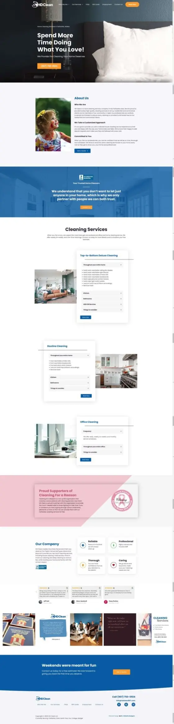 HDClean website