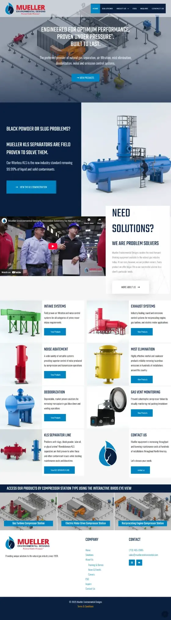 Mueller Environmental website
