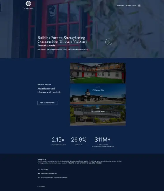 Sapphire website
